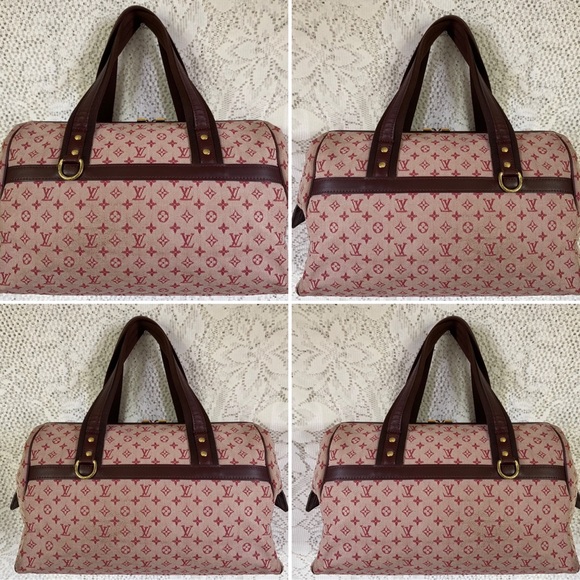 Authentic Louis Vuitton Cherry Monogram Josephine Mm Handbag - Picture 2 of 16